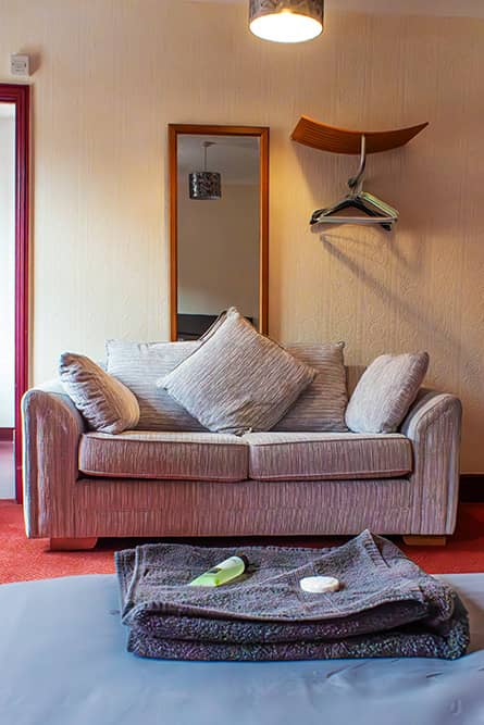 Room with en suite bathroom